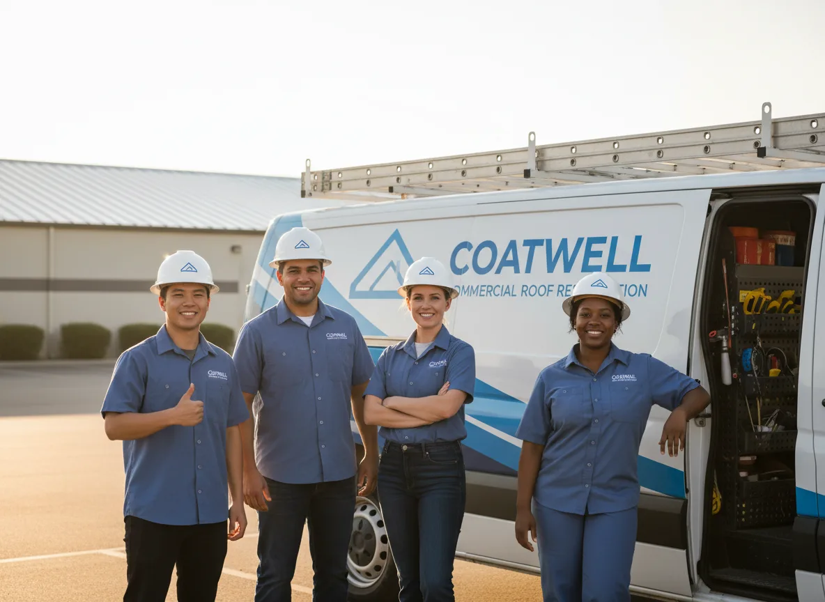 Commercial roof coating company in Abbot, ME
